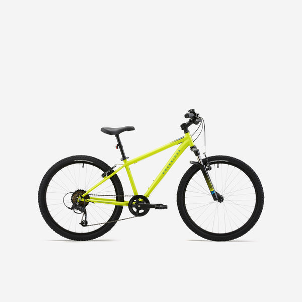 Velo shops btwin jaune fluo