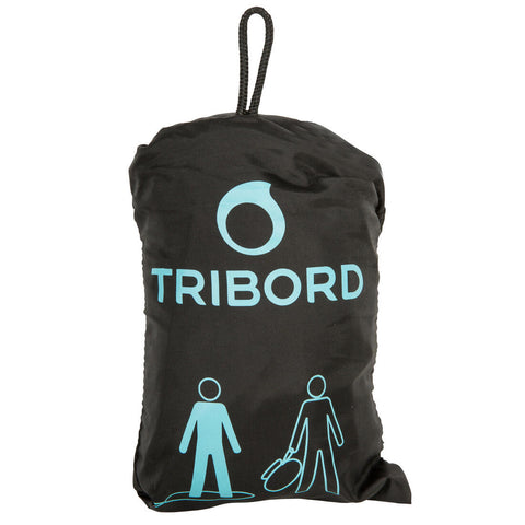 Black bag for neoprene surfing wetsuits
