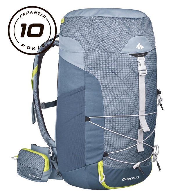 Mountain hiking backpack 40L - MH100, photo 2 of 1