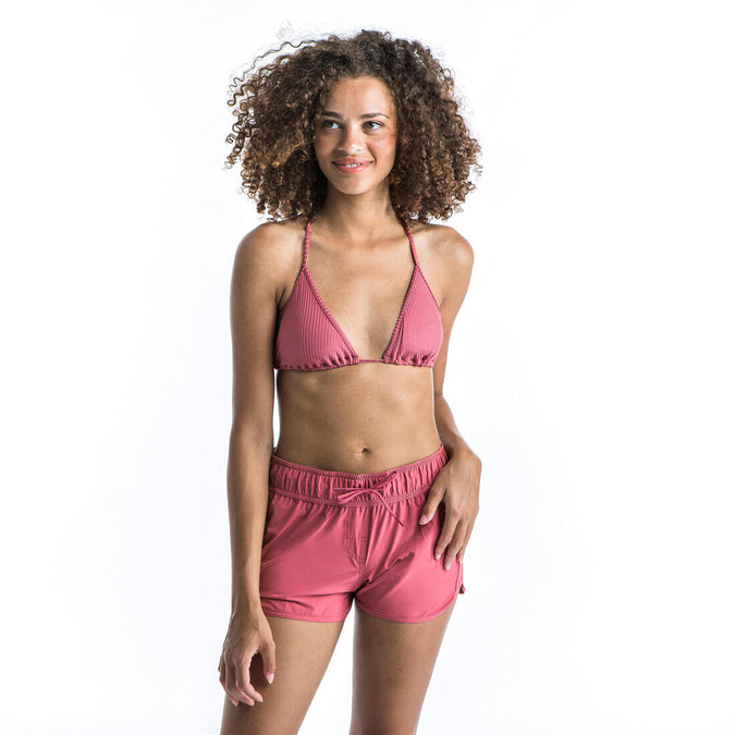 WOMEN'S SLIDING TRIANGLE BIKINI SWIMSUIT TOP MAE - Ribbed, photo 11 of 10