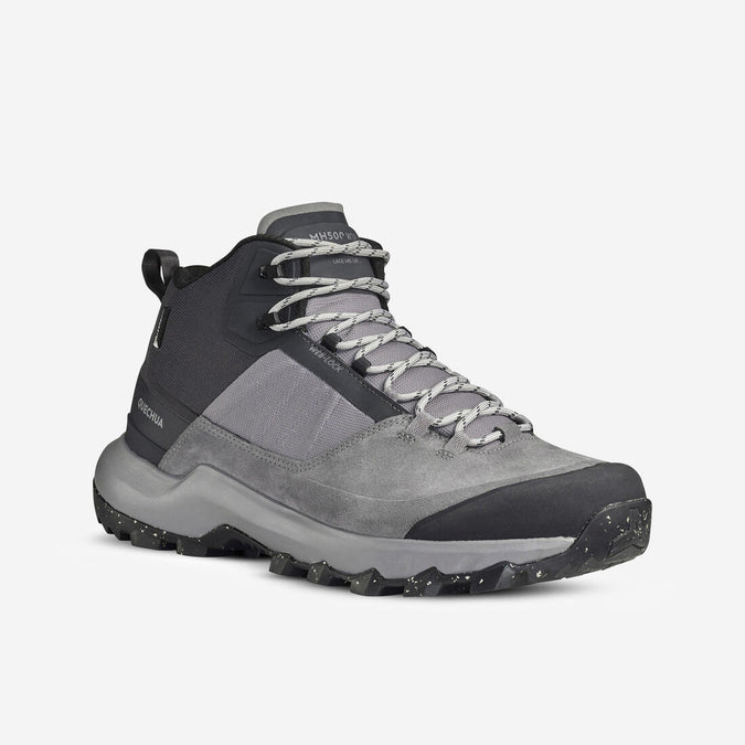 Men's Waterproof Mountain Walking Shoes - MH500 Mid, photo 7 of 6