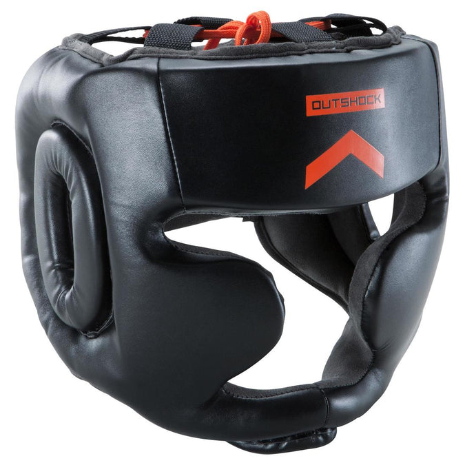 500 Adult Boxing Full Face Training Head Guard - Black, photo 7 of 6