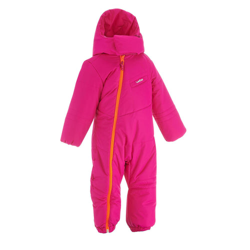 





Babies' Warm Ski/Sledge Snowsuit - Pink
