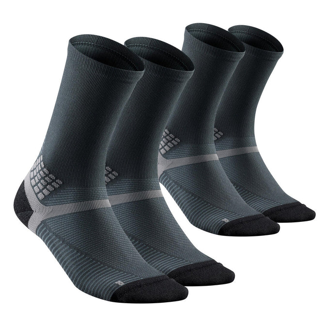Hiking socks - Hike 500 High Blue x2 pairs, photo 6 of 5