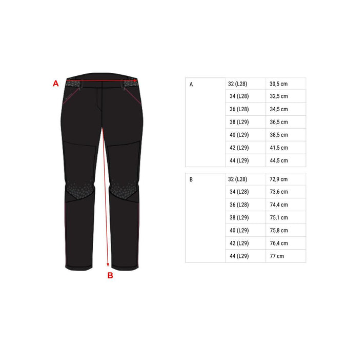 





Women's convertible mountain hiking trousers - MH550, photo 1 of 9