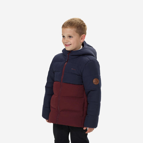 





Kids’ Hiking Down Jacket Age 2-6 Years - Burgundy