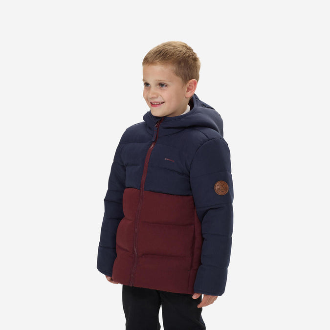 





Kids’ Hiking Down Jacket Age 2-6 Years - Burgundy, photo 1 of 11