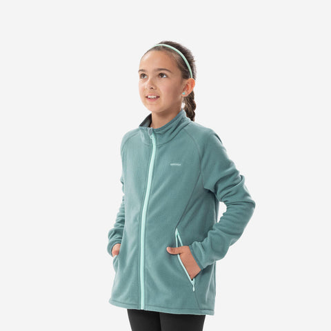 





Girls’ Fleece Hiking Jacket Aged 7-15 MH150