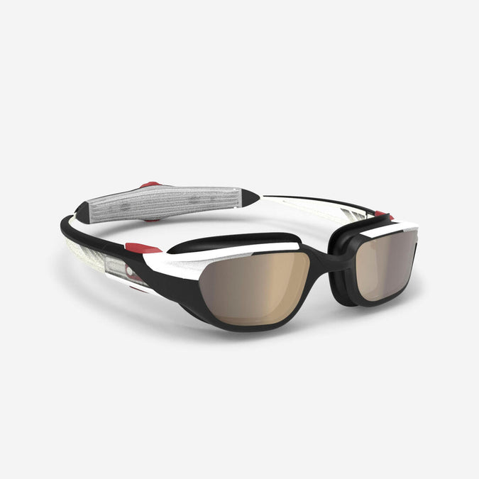 





TURN swimming goggles - Mirrored lenses - Single size - Black white red, photo 1 of 8