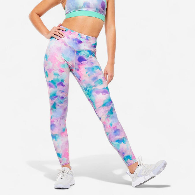 





Women's High-Waisted Fitness Cardio Leggings - Print, photo 1 of 6