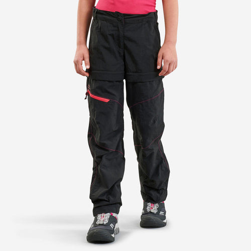 





Kids’ Modular Hiking Trousers MH500 Aged 7-15