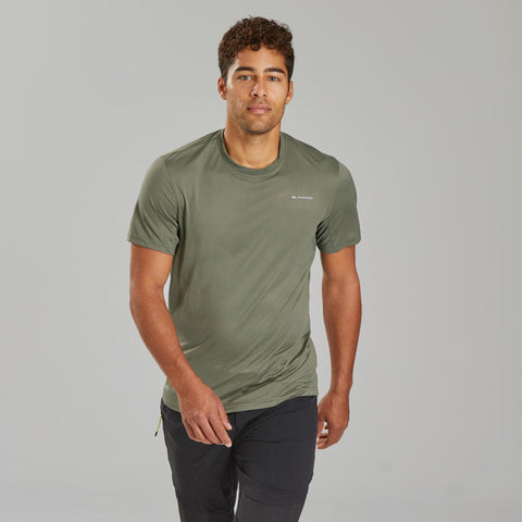 





Men's Hiking Synthetic Short-Sleeved T-Shirt  MH100