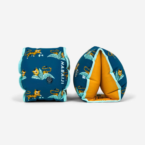 





Swimming pool armbands with inner fabric for 15-30 kg kids printed 