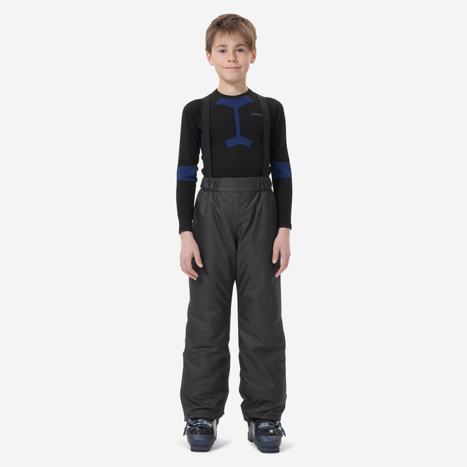 





KIDS’ WARM AND WATERPROOF SKI TROUSERS 100 DARK GREY, photo 1 of 7