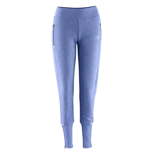 





Women's Slim-Fit Brushed Jersey Bottoms - Blue