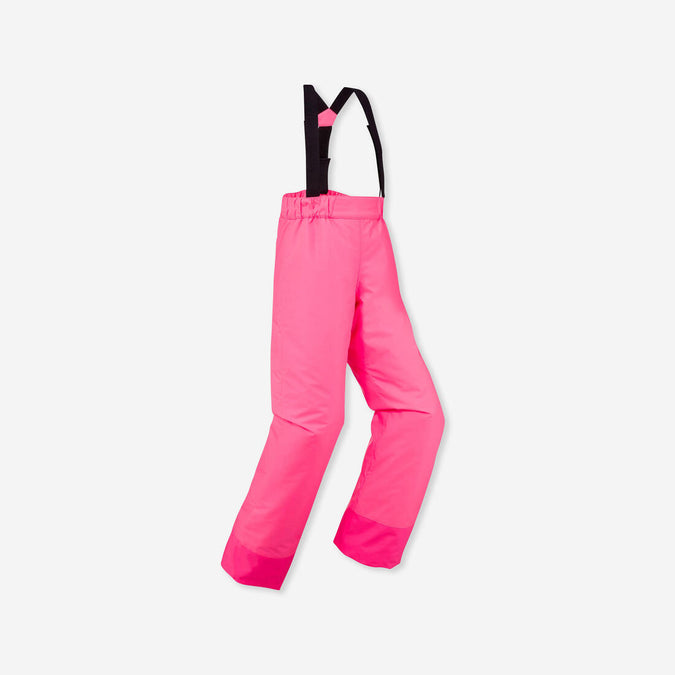 





KIDS’ WARM AND WATERPROOF SKI TROUSERS - 100 NEON PINK, photo 1 of 8