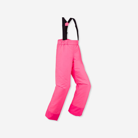 





KIDS’ WARM AND WATERPROOF SKI TROUSERS - 100 NEON PINK