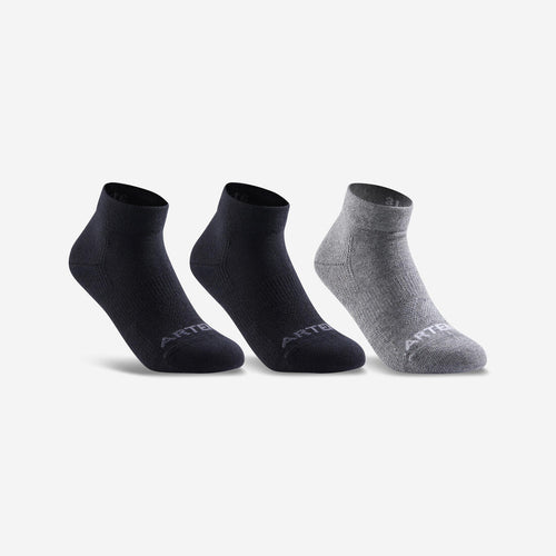 





Kids' Mid Tennis Socks Tri-Pack RS 160