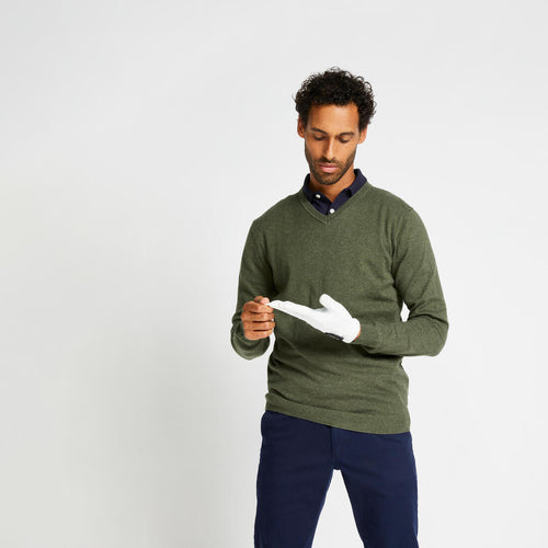 





Men's golf V-neck pullover MW500