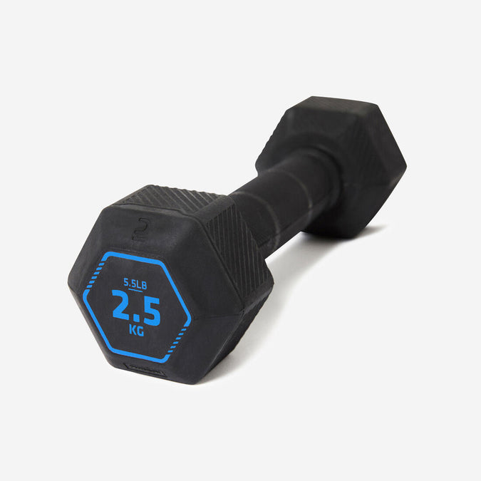 





2.5 kg Cross Training and Weight Training Hexagonal Dumbbell - Black, photo 1 of 4