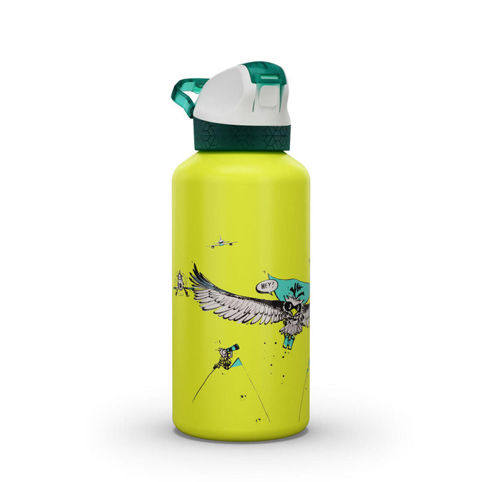 





Kids’ Alu Hiking Water Bottle 900 0.6 Litre Vulture Limited Edition - Yellow, photo 1 of 12