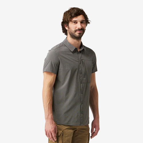 





Men’s short-sleeved trekking shirt, NH 500 Stretch - Grey