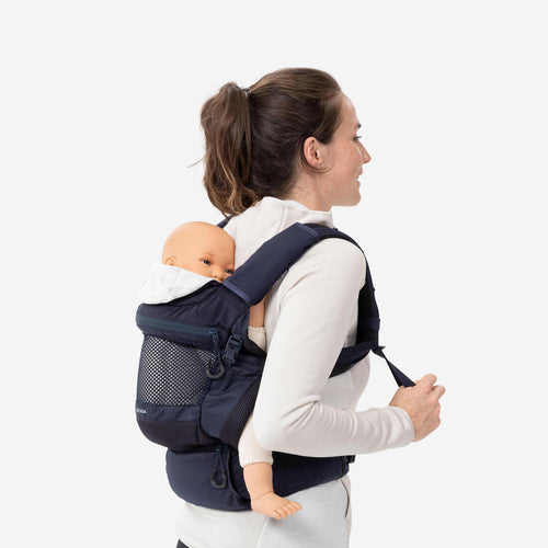 





Physiological Baby Carrier from 9 months to 15 kg - MH500 Navy Blue