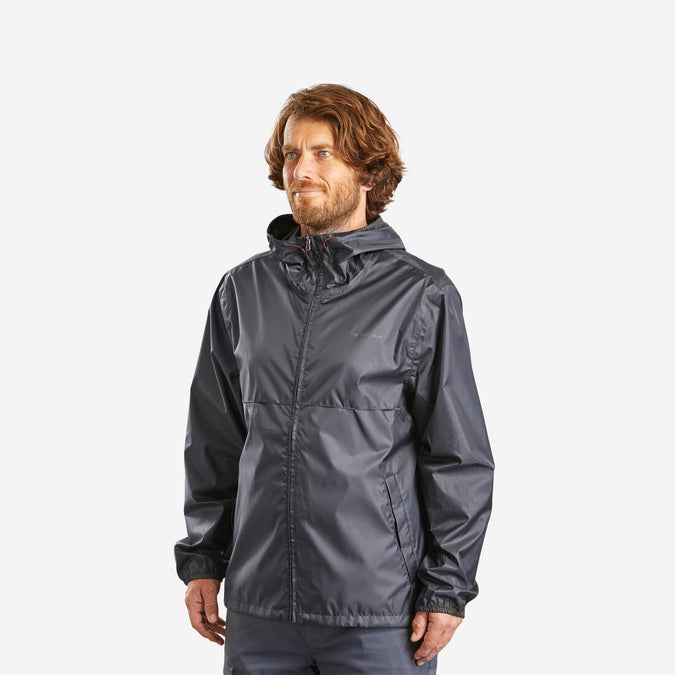 





Men's Windproof and Water-repellent Hiking Jacket - Raincut Full Zip, photo 1 of 11