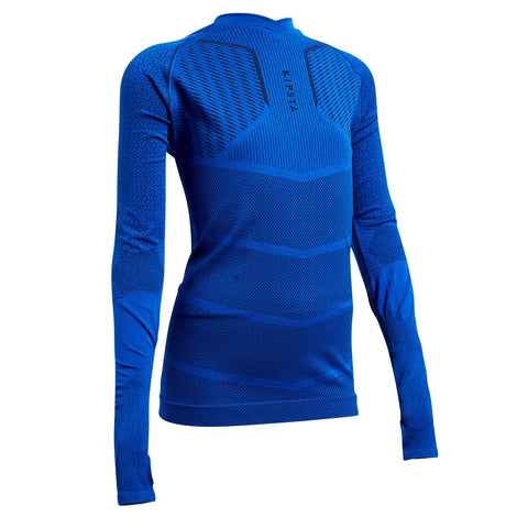 





Kids' Long-Sleeved Football Base Layer Top Keepdry 500