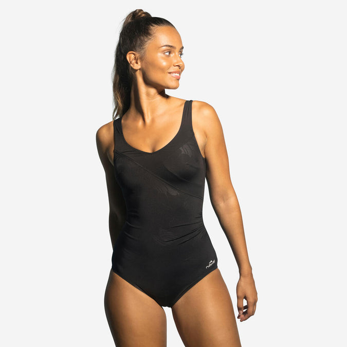 





Women's Aquafitness One-Piece Swimsuit Karli - Lys Black, photo 1 of 11