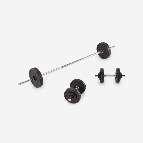 





Weight Training Dumbbells and Bars Kit 50 kg