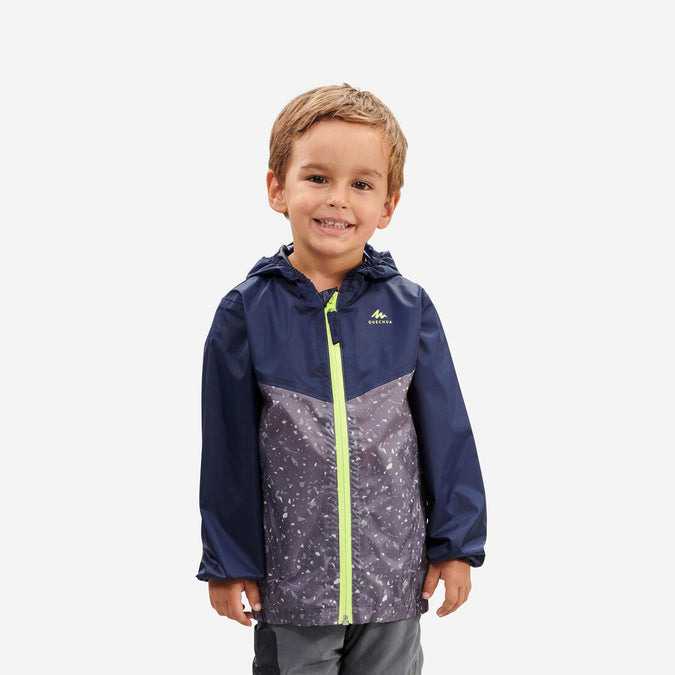 





Kids’ Waterproof Hiking Jacket - MH100 Zip - Aged 2-6, photo 1 of 7