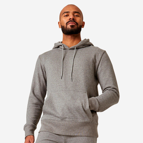 





Men's Fitness Hoodie 500 Essentials - Grey