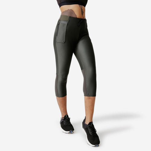 





KIPRUN Run 500 Dry women's breathable short running leggings