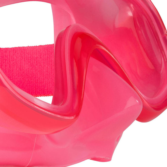 





FMS 100 freediving fins mask snorkel kit for children coral pink, photo 8 of 20