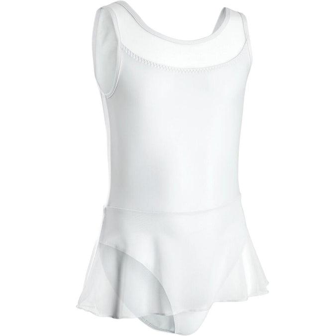 





Girls' Mixed Media Ballet Skirted Leotard - White, photo 9 of 9