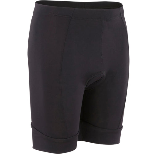 





Kids' 7-13 Years Cycling Shorts 100 - Black