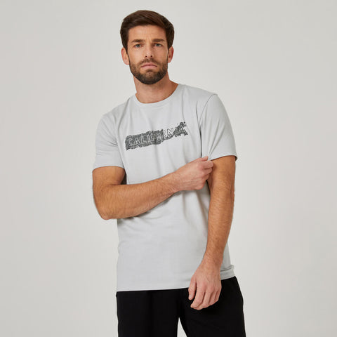 





Slim-Fit Stretch Cotton Fitness T-Shirt