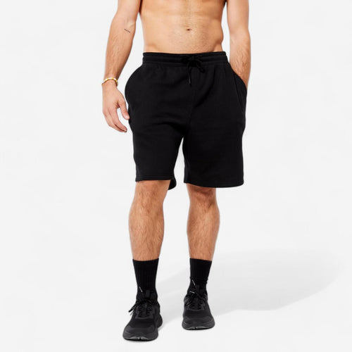 





Men's Fleece Fitness Shorts with Pockets