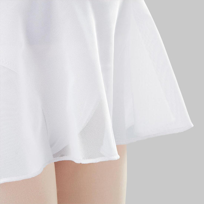 





Girls' Mixed Media Ballet Skirted Leotard - White, photo 8 of 9