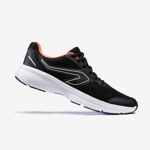 





RUN CUSHION WOMEN'S RUNNING SHOES - BLACK/CORAL