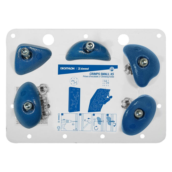 





CLIMBING HOLDS - VERTIKA CRIMPS SMALL X5 - BLUE, photo 1 of 4