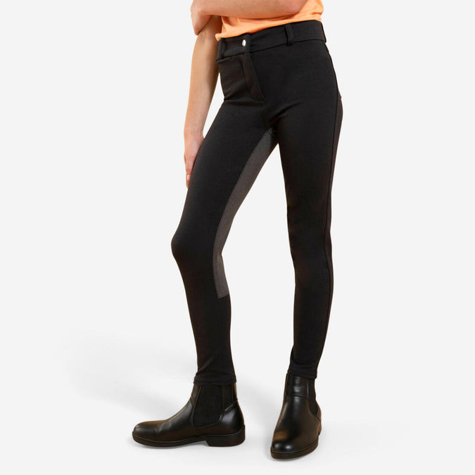 





Kids' Full Seat Horse Riding Jodhpurs 180 - Black, photo 1 of 6