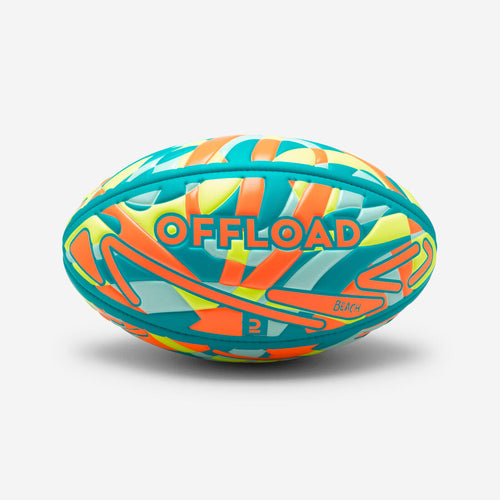 





Beach Rugby Ball R100 Midi Maori Size 1