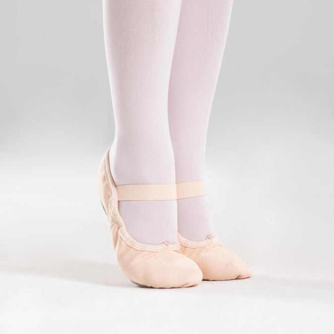 





Ballet Full Sole Demi-Pointe Canvas Shoes Sizes 8C to 7 - Salmon, photo 1 of 18