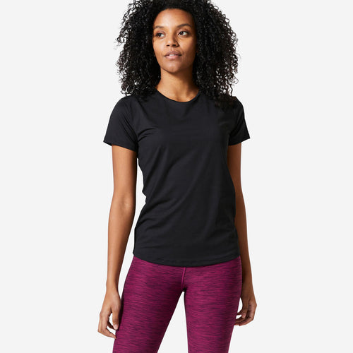 





Women's Short-Sleeved Cardio Fitness T-Shirt