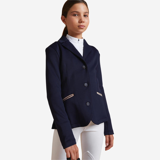 





Kids' Horse Riding Show Jacket 500 - Navy, photo 1 of 7