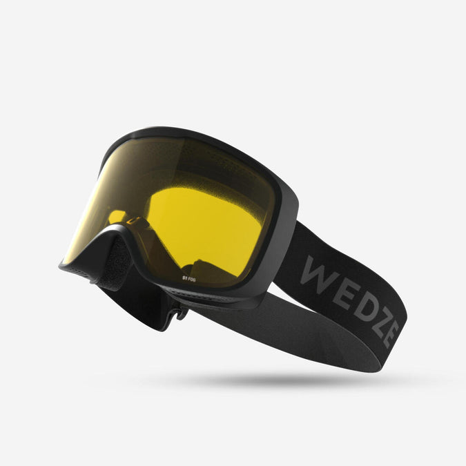 





KIDS’ AND ADULT SKIING AND SNOWBOARDING GOGGLES BAD WEATHER - G 100 S1 - BLACK, photo 1 of 4