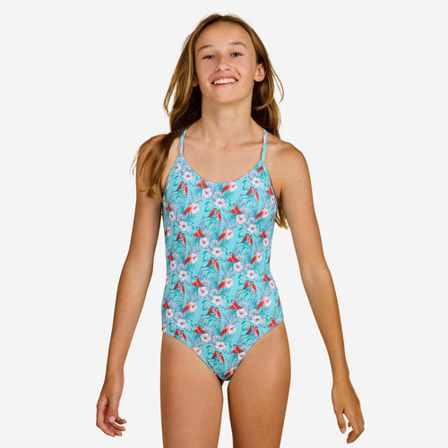 





GIRL'S ONE-PIECE SWIMSUIT 100