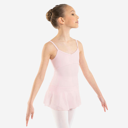 





Girls' Ballet Skirted Leotard - Coral